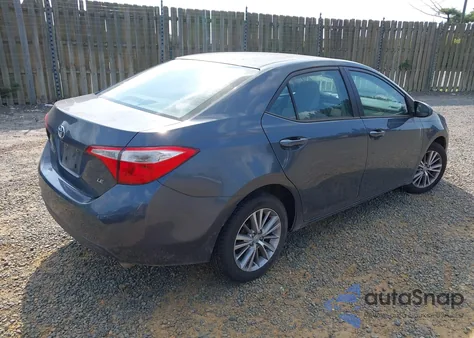 2014 Toyota Corolla Le Plus z USA, uszkodzony, nr VIN 2T1BURHE9EC208537